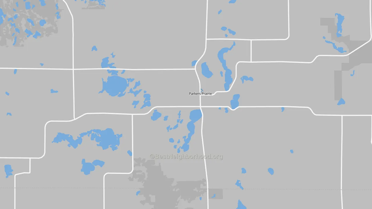 Transit Grade map of 56361, MN