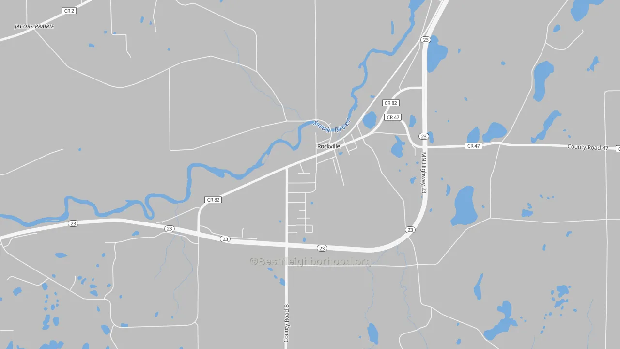Transit Grade map of 56369, MN