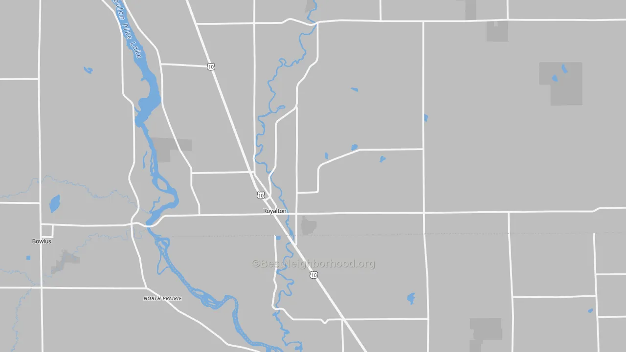Transit Grade map of 56373, MN