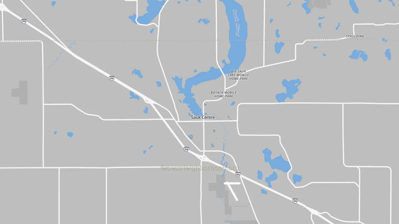 Transit Grade map of 56378, MN