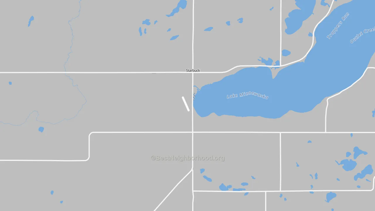 Transit Grade map of 56381, MN