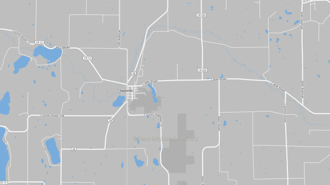 Transit Grade map of 56382, MN