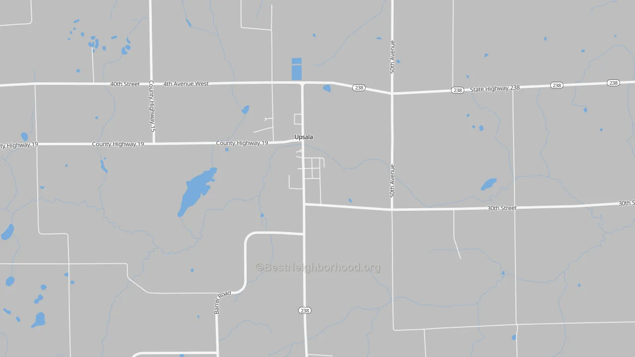 Transit Grade map of 56384, MN