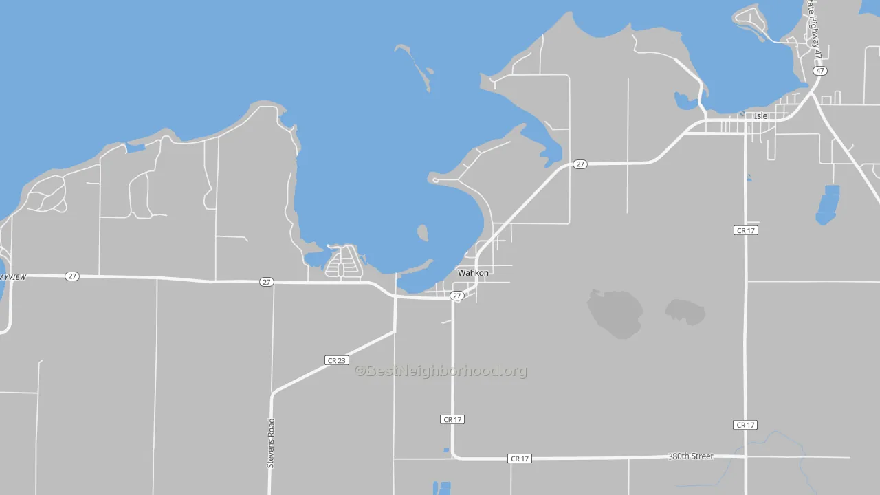 Transit Grade map of 56386, MN