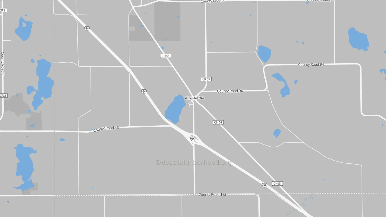 Transit Grade map of 56389, MN