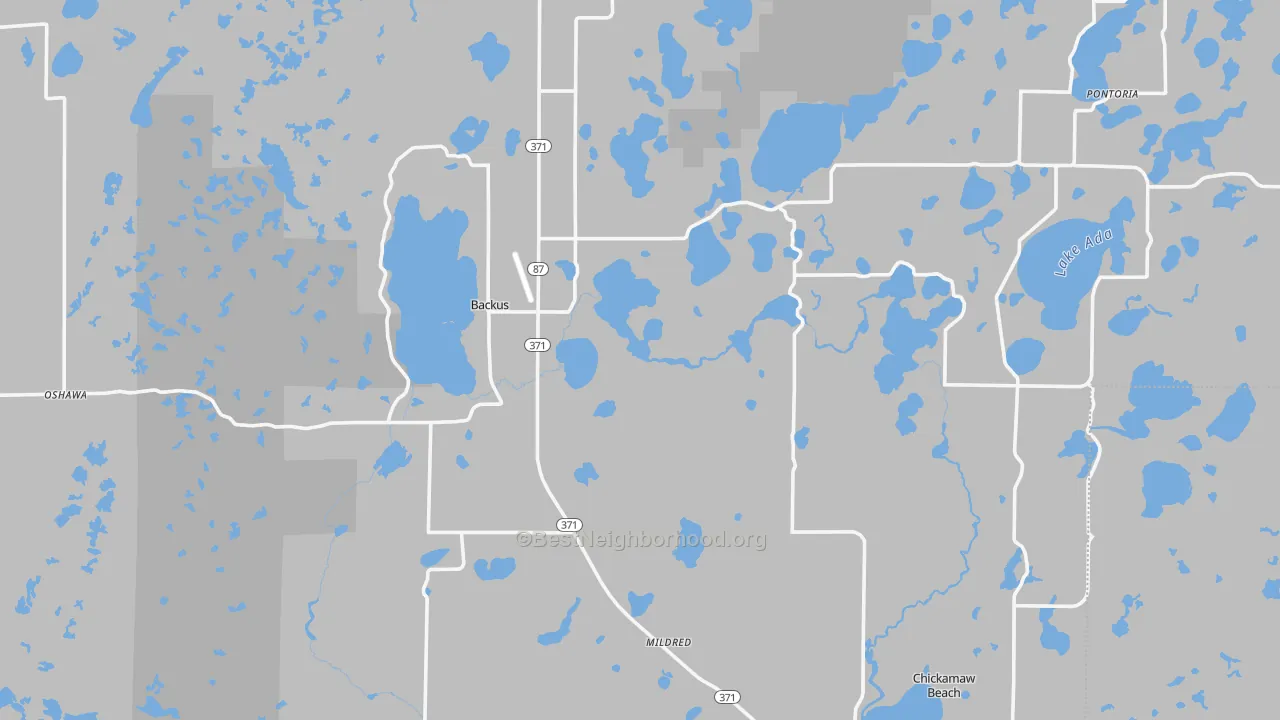Transit Grade map of 56435, MN
