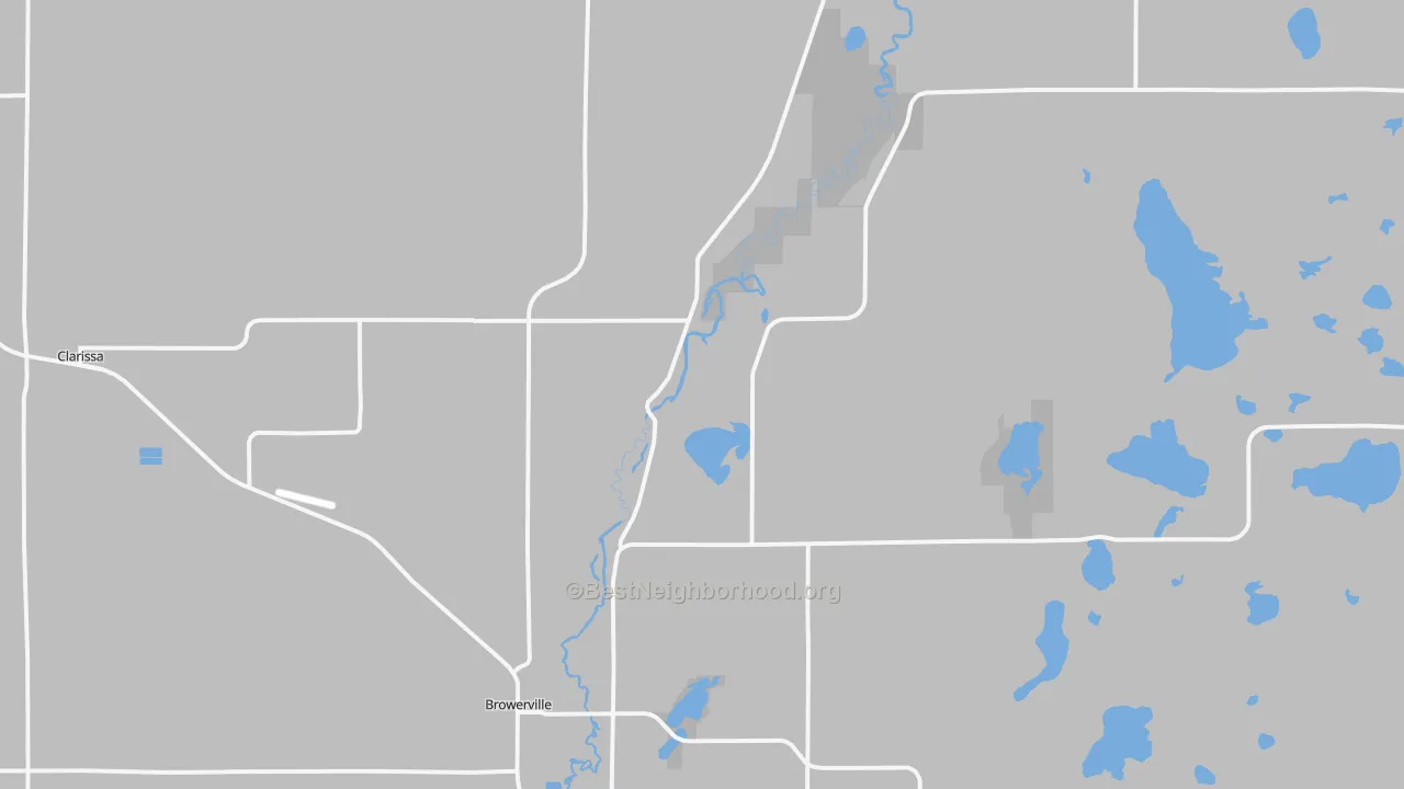 Transit Grade map of 56438, MN