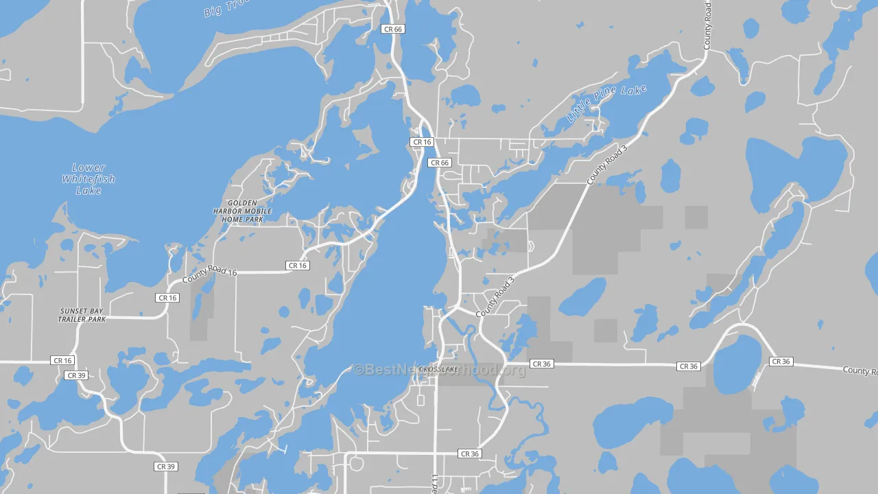 Transit Grade map of 56442, MN