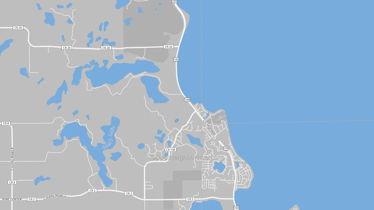 Transit Grade map of 56450, MN