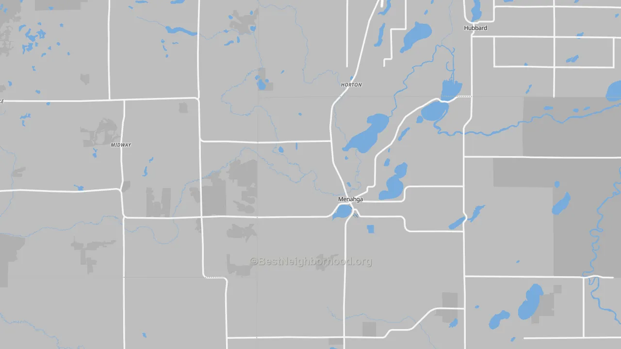 Transit Grade map of 56464, MN
