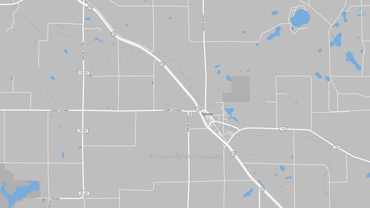 Transit Grade map of 56475, MN