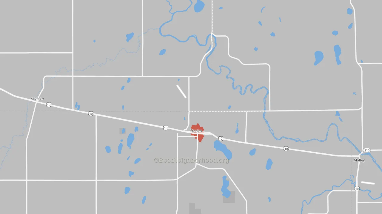 Transit Grade map of 56479, MN
