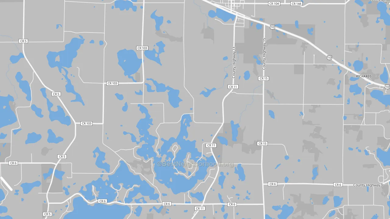 Transit Grade map of 56511, MN