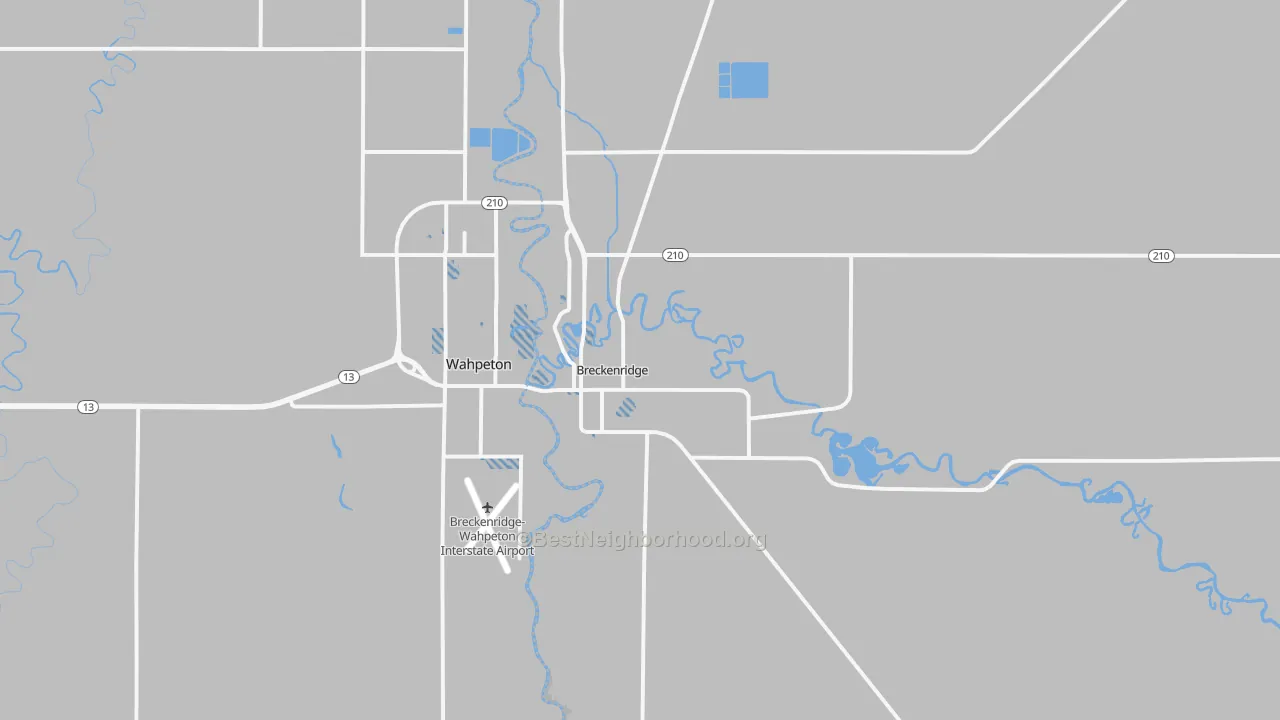 Transit Grade map of 56520, MN