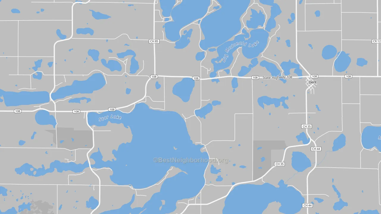 Transit Grade map of 56528, MN