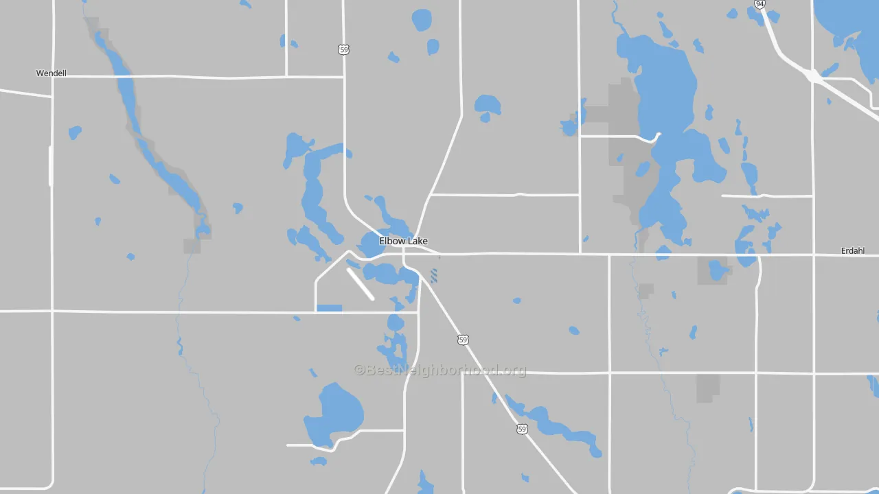Transit Grade map of 56531, MN