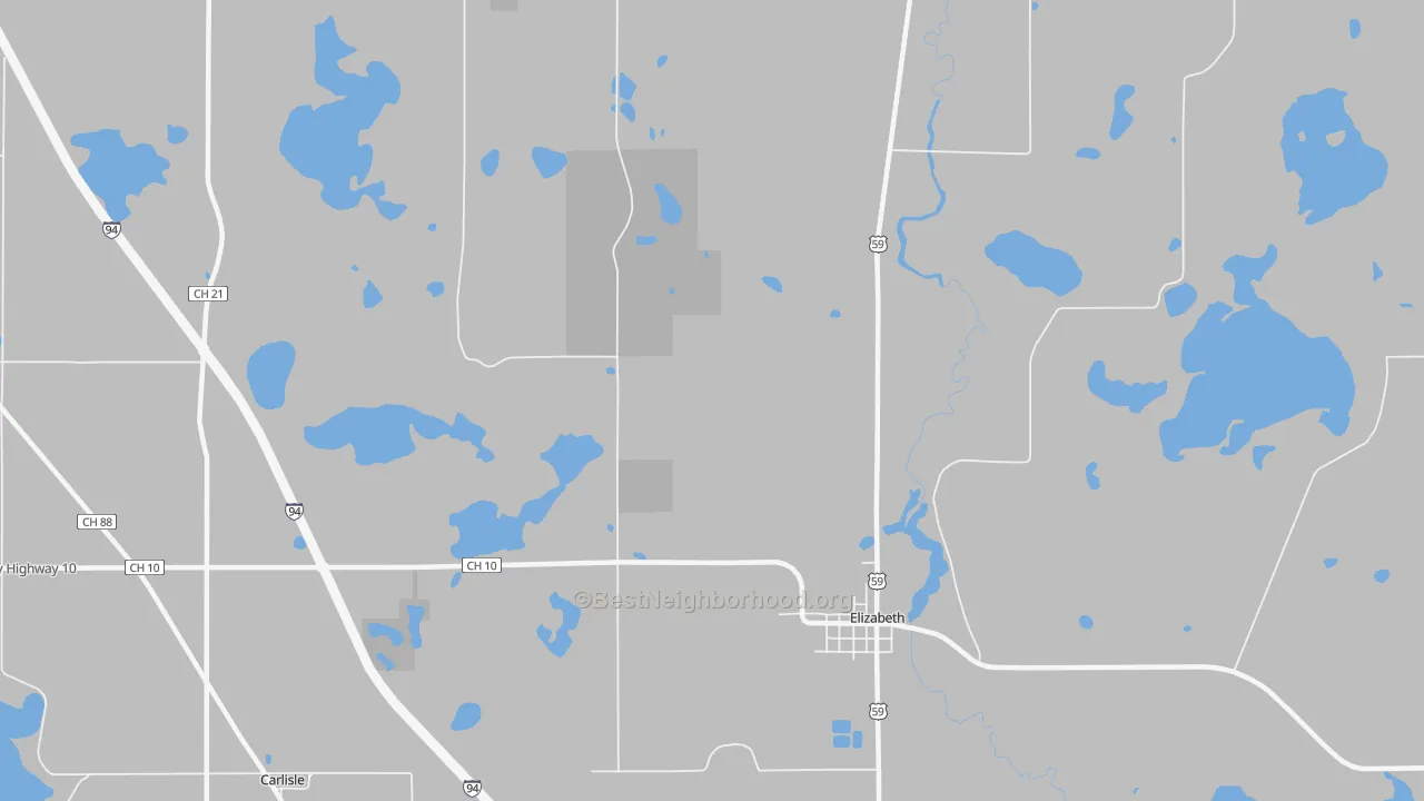 Transit Grade map of 56533, MN