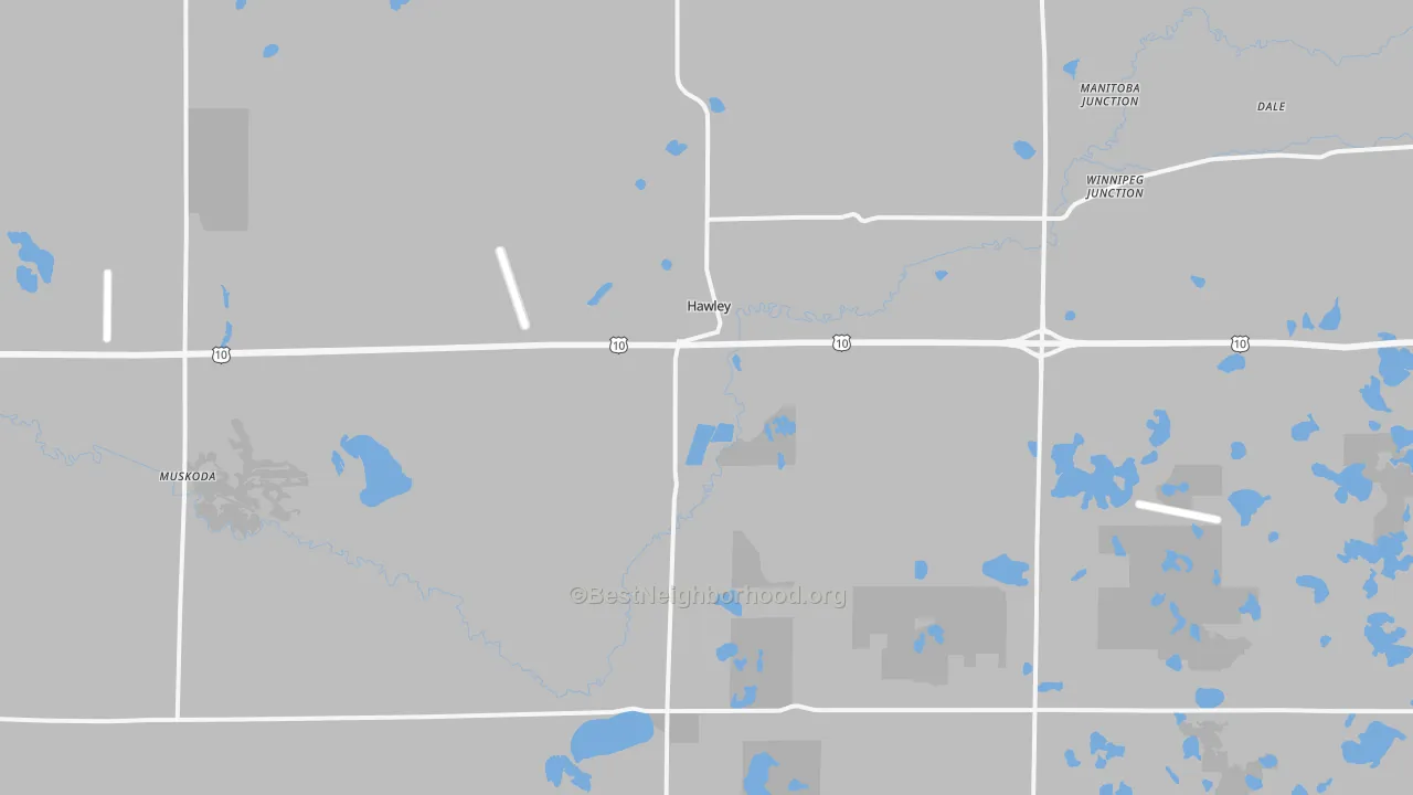Transit Grade map of 56549, MN