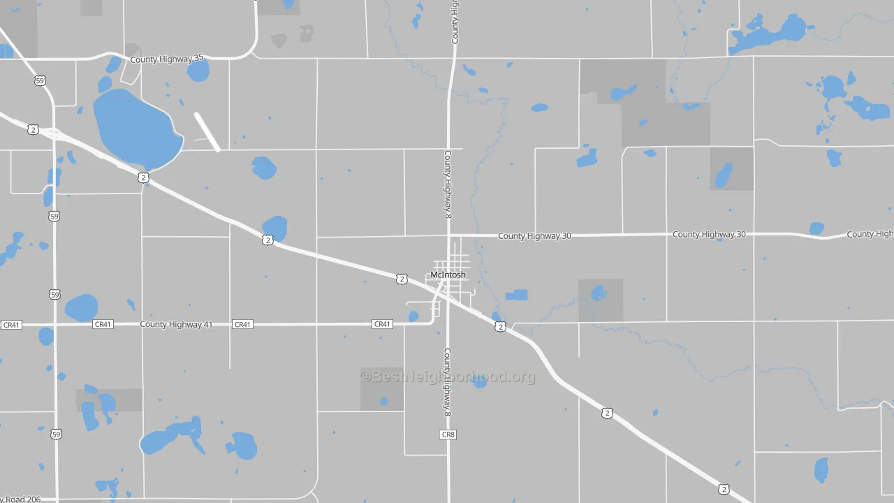Transit Grade map of 56556, MN