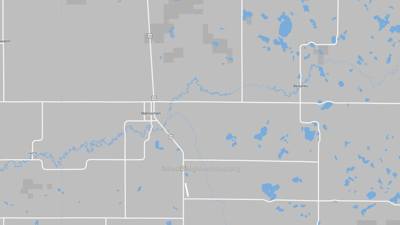 Transit Grade map of 56557, MN