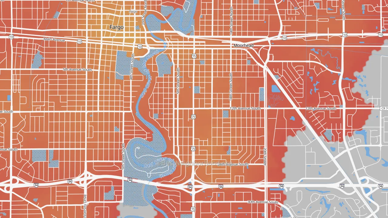 Transit Grade map of 56562, MN