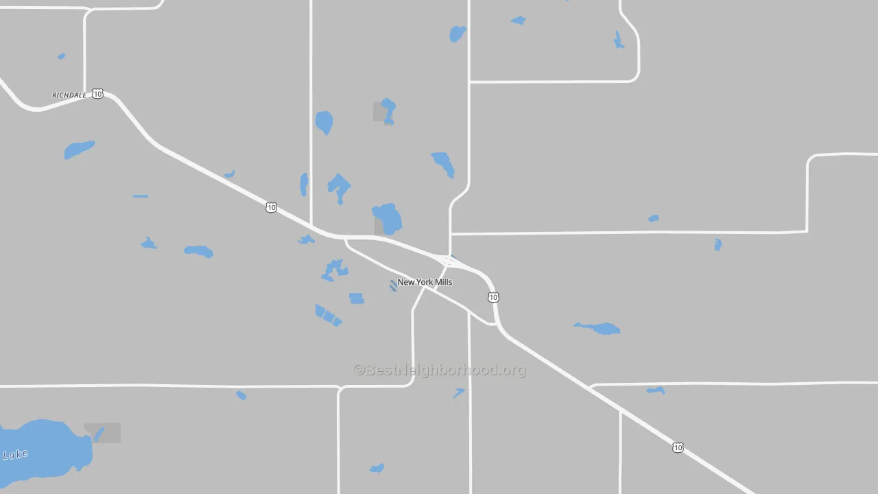 Transit Grade map of 56567, MN