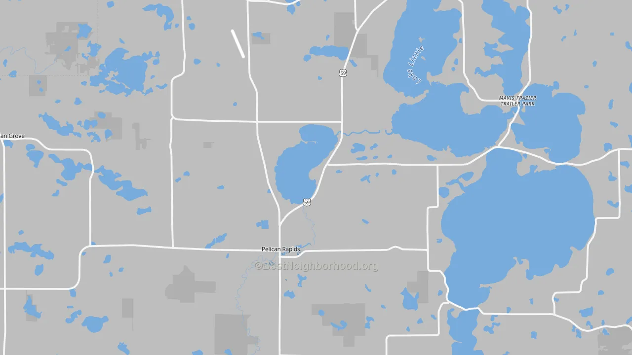 Transit Grade map of 56572, MN