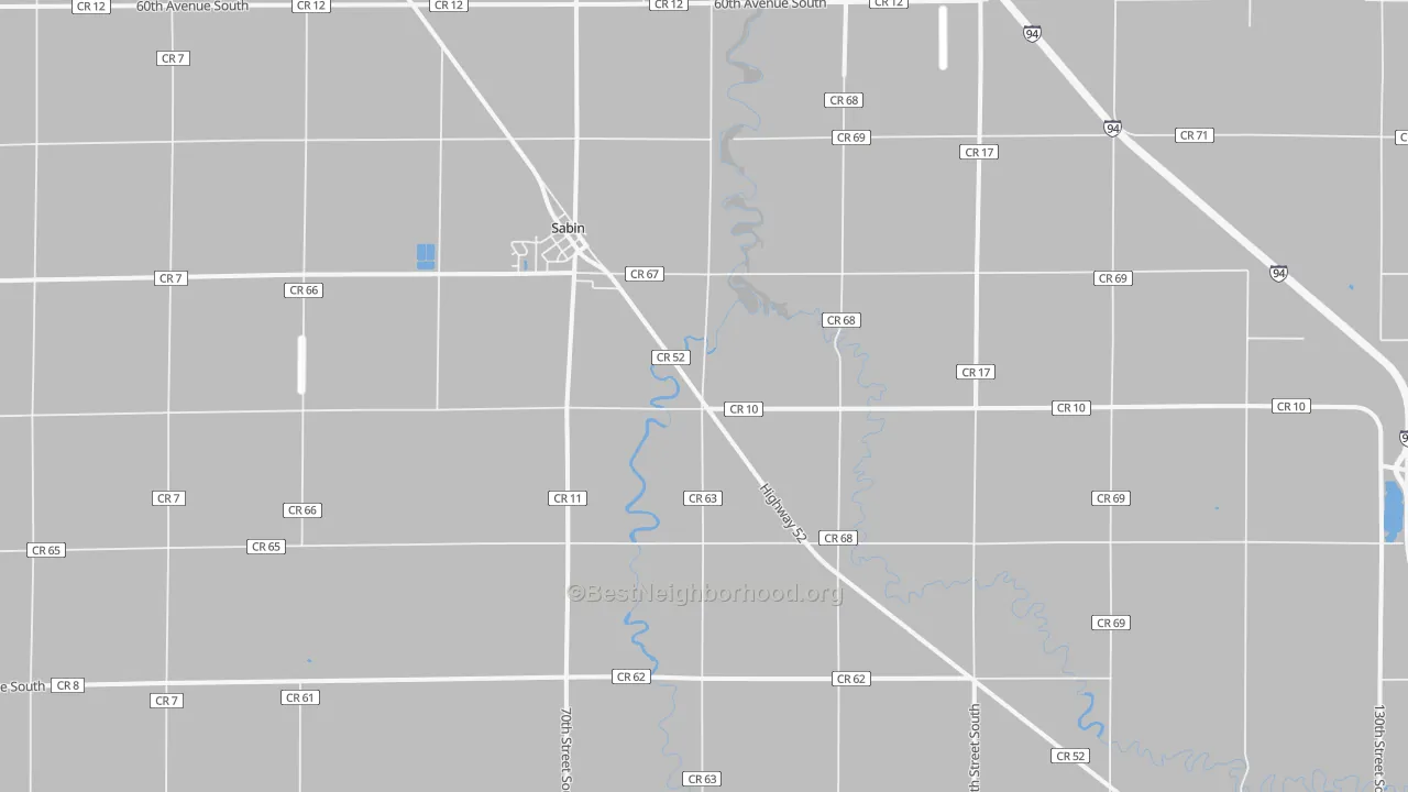 Transit Grade map of 56580, MN