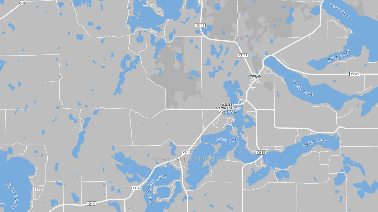 Transit Grade map of 56587, MN