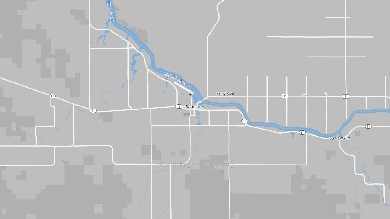 Transit Grade map of 56623, MN
