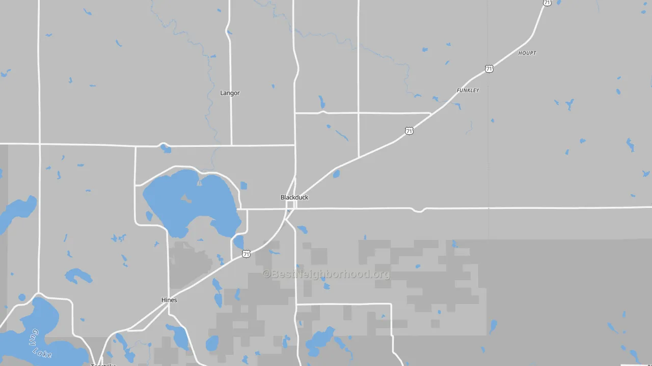 Transit Grade map of 56630, MN