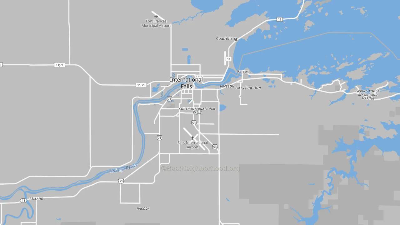 Transit Grade map of 56649, MN