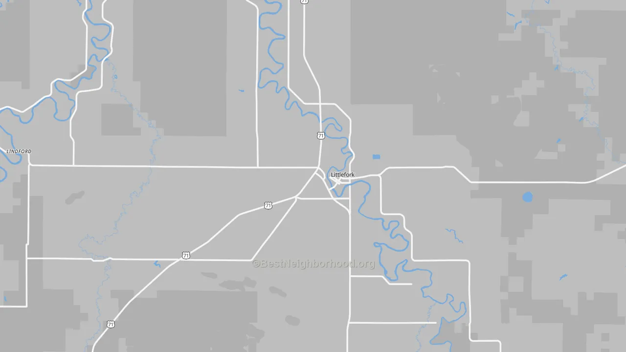 Transit Grade map of 56653, MN