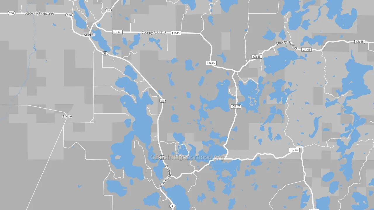 Transit Grade map of 56657, MN
