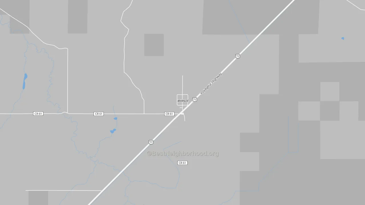Transit Grade map of 56658, MN