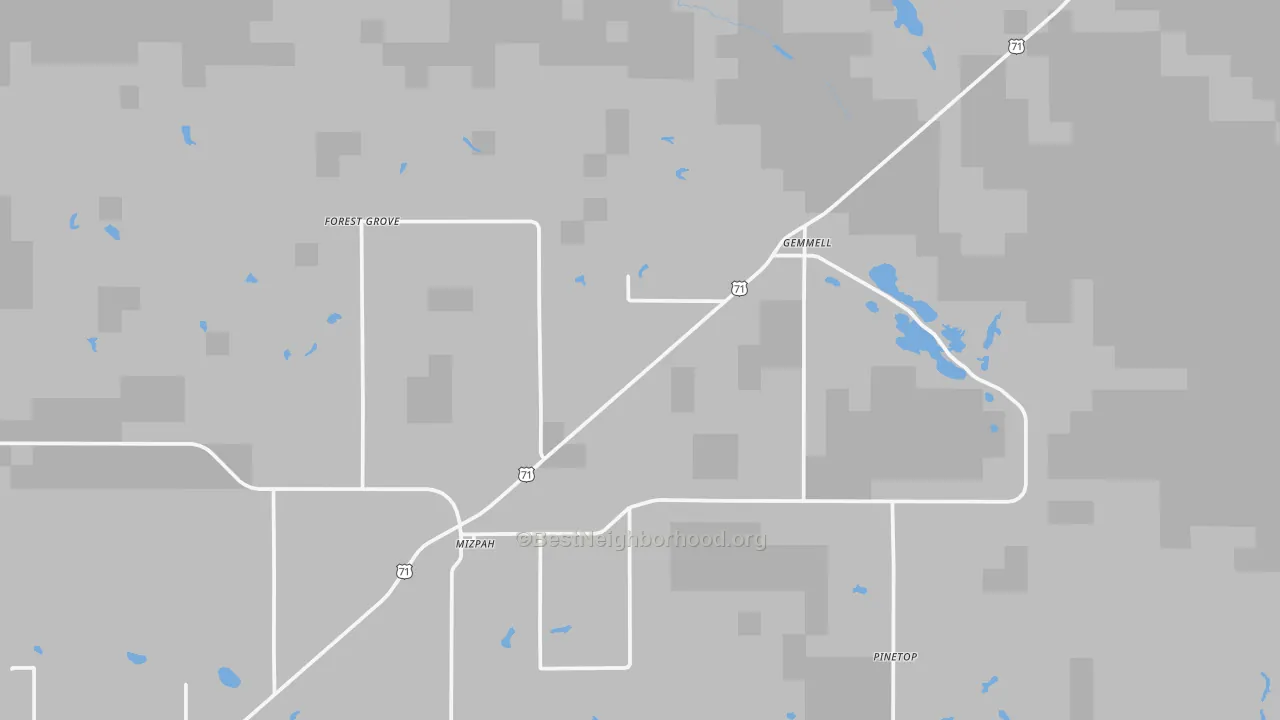 Transit Grade map of 56660, MN