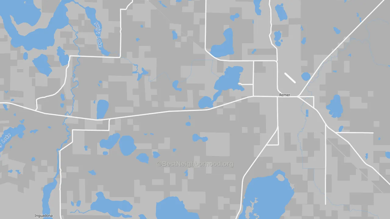 Transit Grade map of 56672, MN