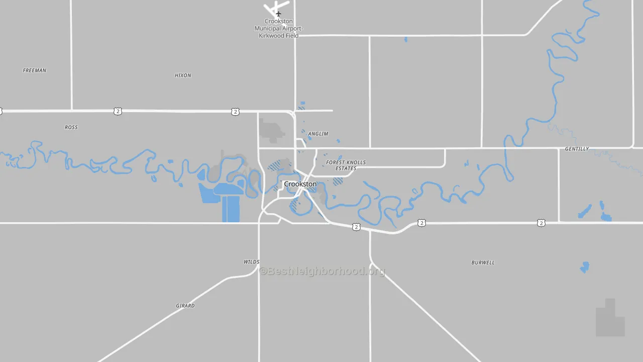 Transit Grade map of 56716, MN