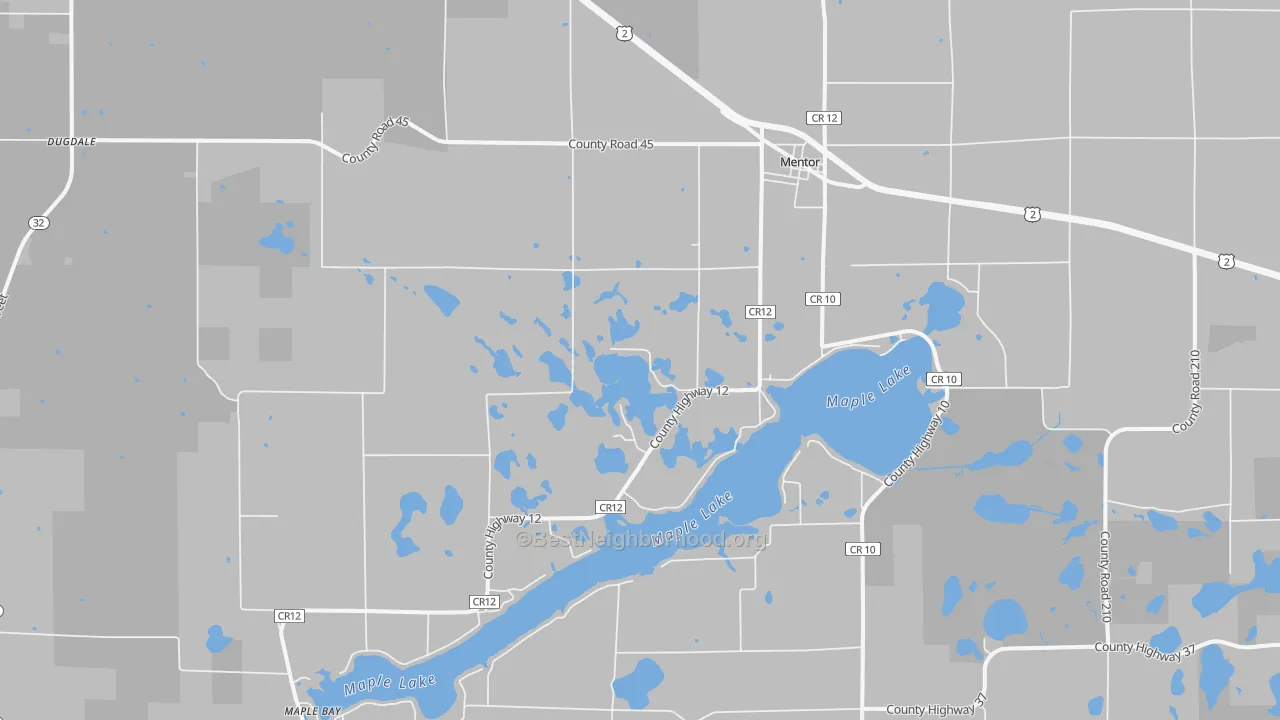 Transit Grade map of 56736, MN