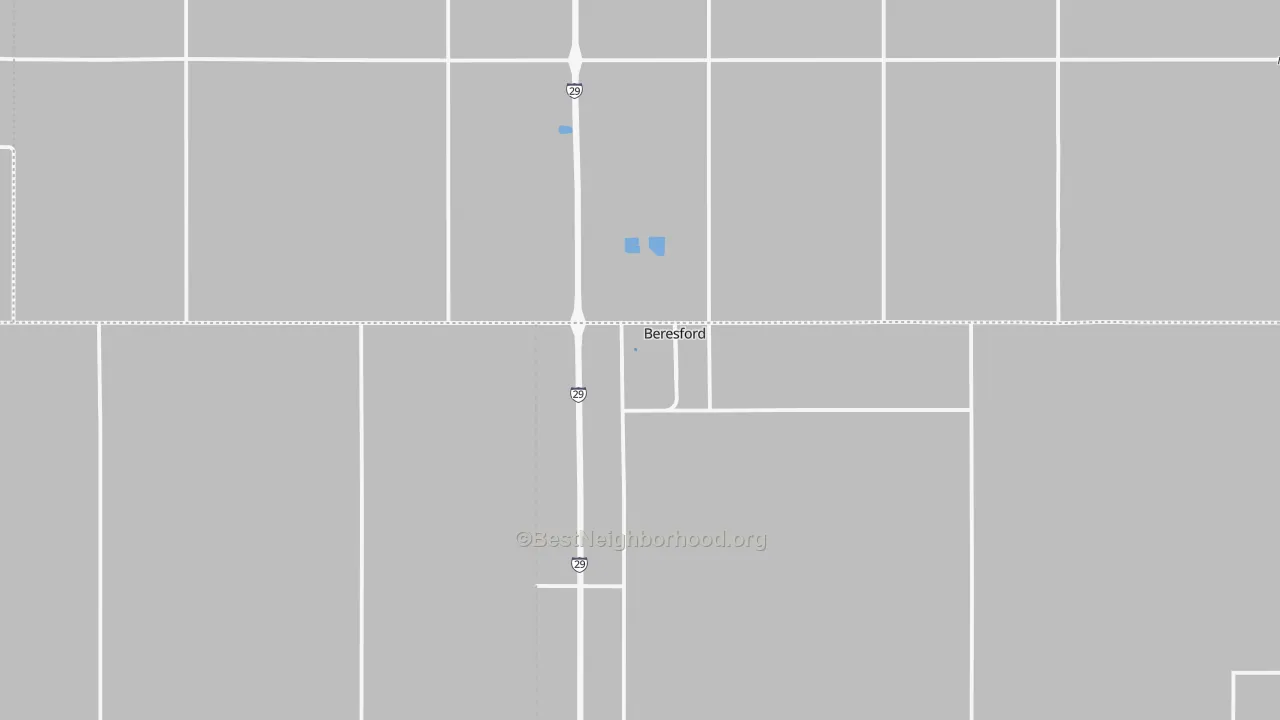 Transit Grade map of 57004, SD