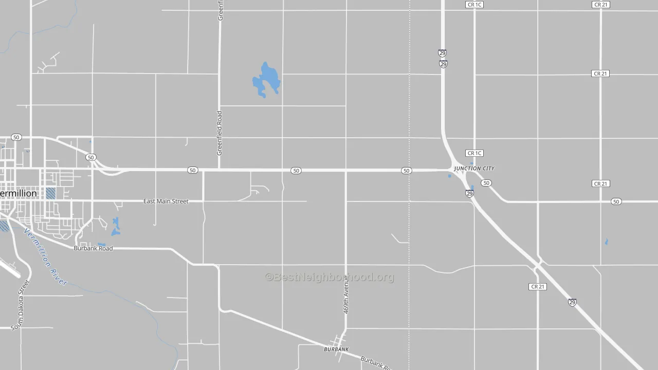 Transit Grade map of 57010, SD
