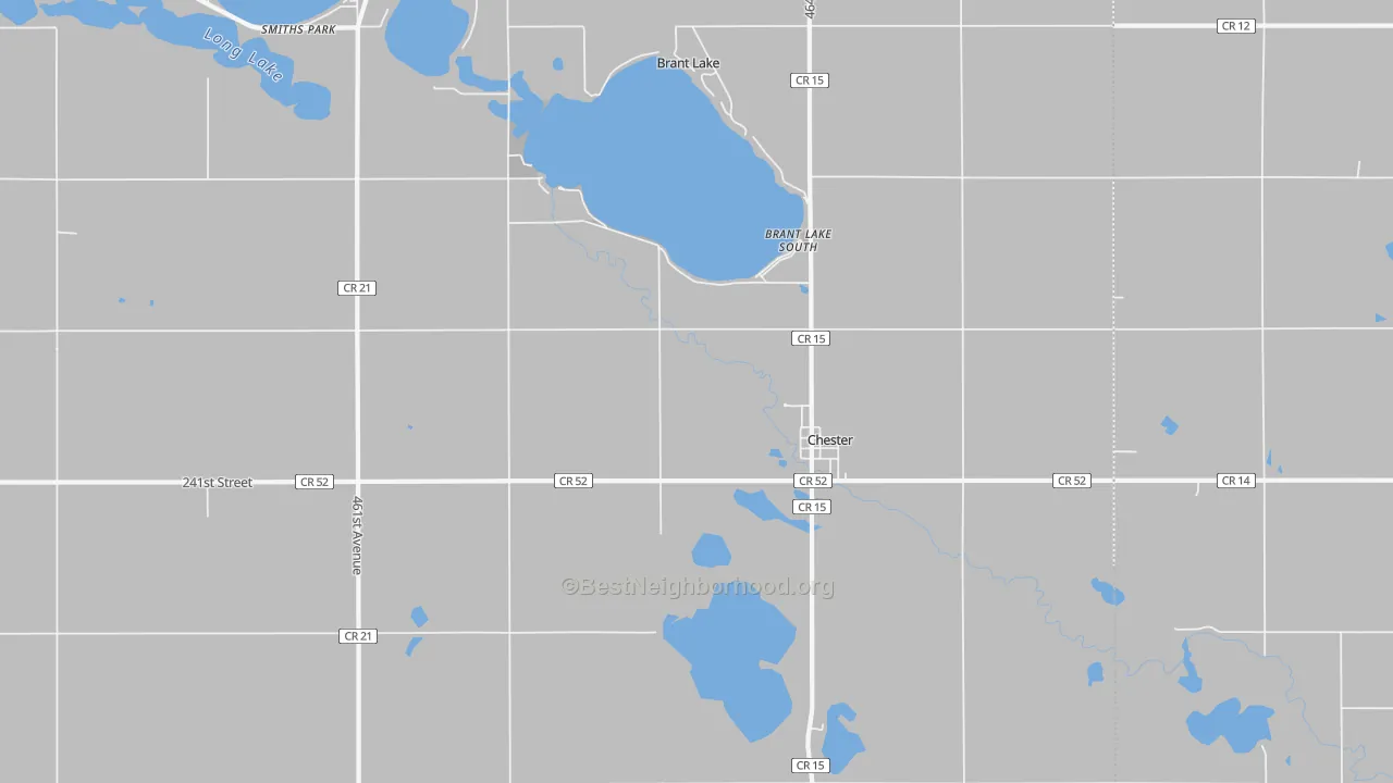 Transit Grade map of 57016, SD