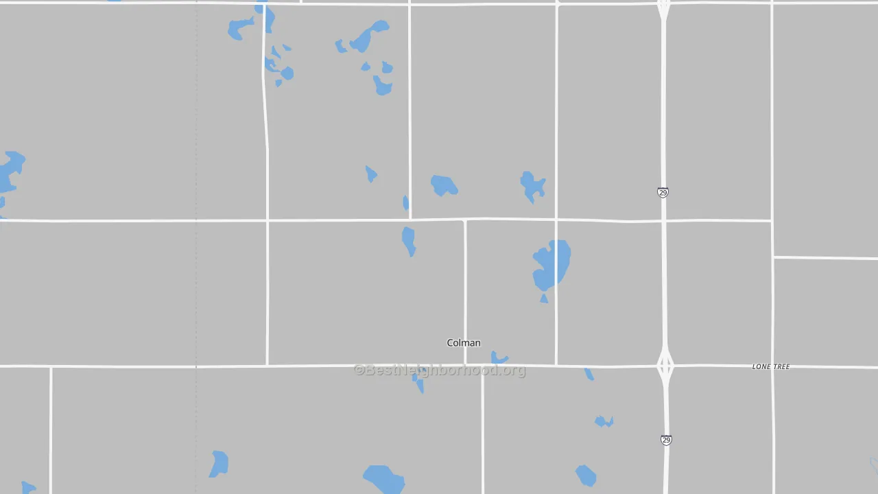Transit Grade map of 57017, SD