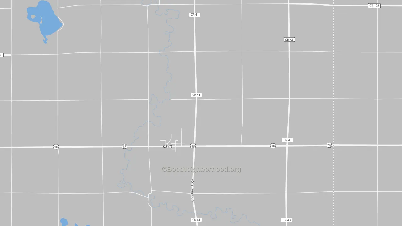 Transit Grade map of 57021, SD