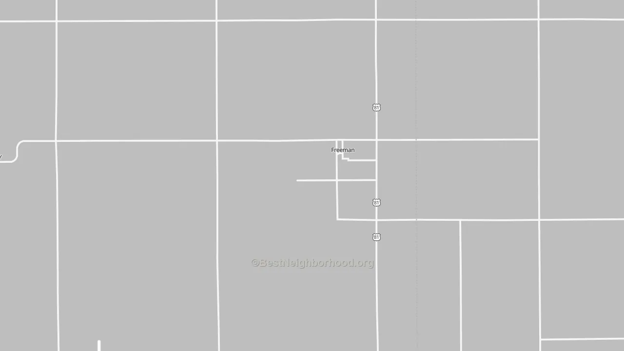 Transit Grade map of 57029, SD