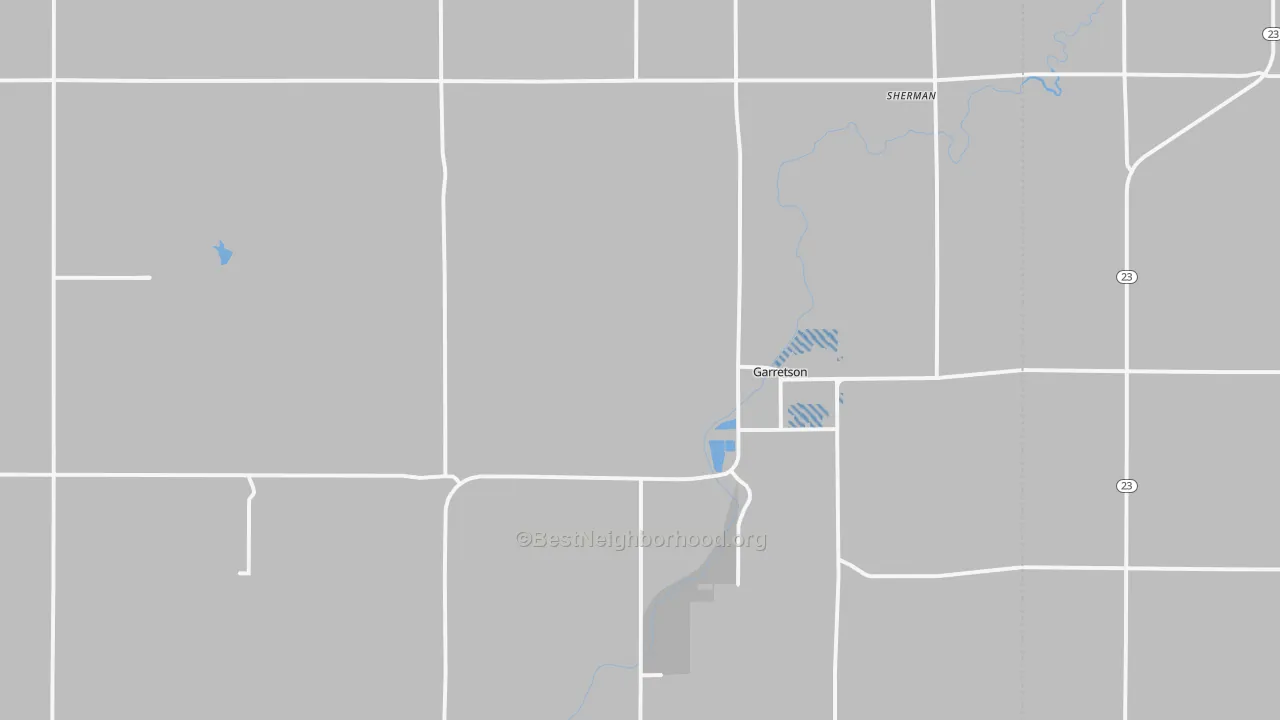 Transit Grade map of 57030, SD
