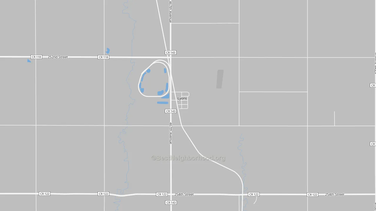 Transit Grade map of 57041, SD