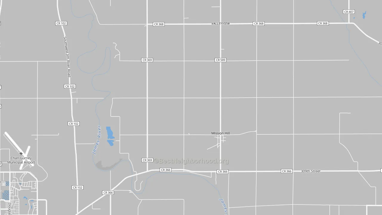 Transit Grade map of 57046, SD