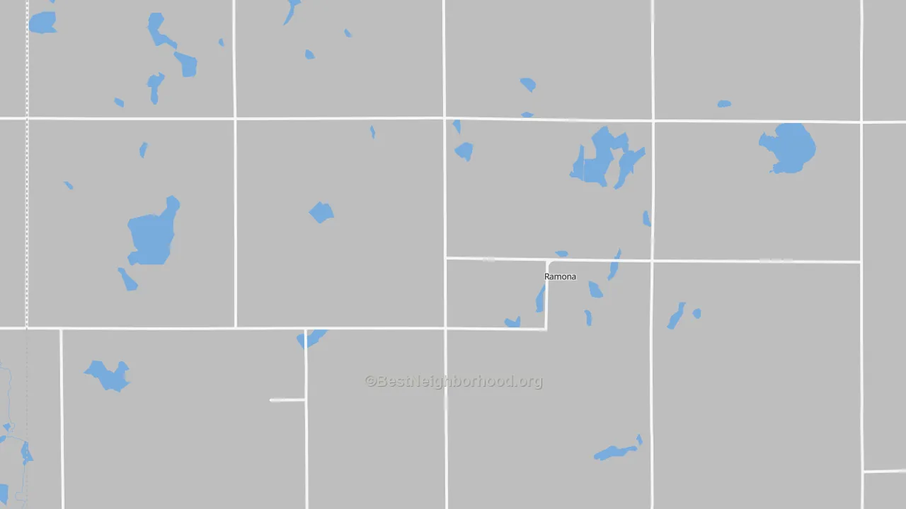 Transit Grade map of 57054, SD