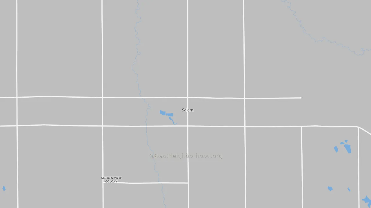 Transit Grade map of 57058, SD